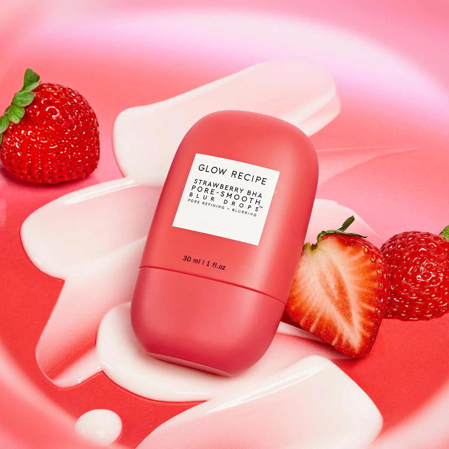 GLOW RECIPE – Strawberry BHA Pore-Smooth Serum